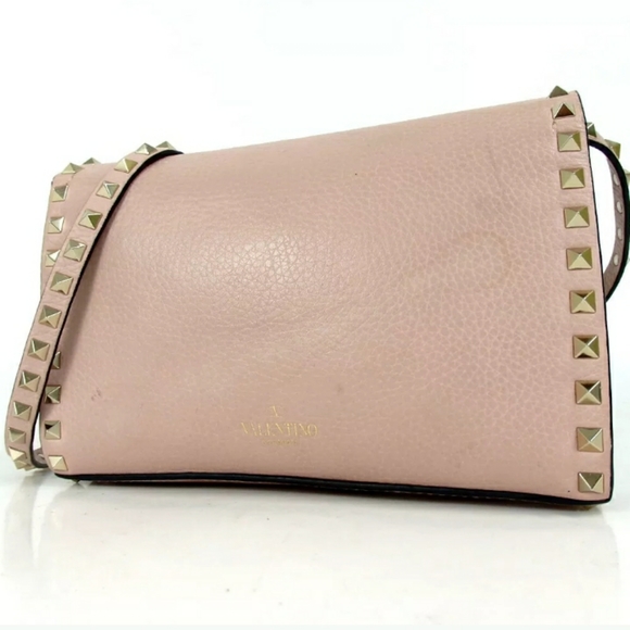 AUTHENTIC VALENTINE GALVANI ROCK STUD SHOULDER BAG - Picture 8 of 9